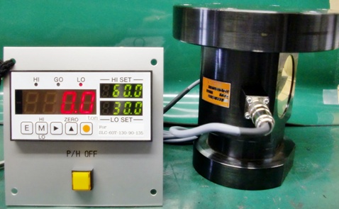 SDI-5007指示計と粉末成形用ロードセル